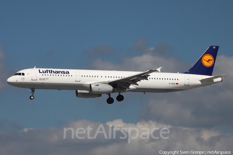Lufthansa Airbus A321-231 (D-AISZ) | Photo 174186