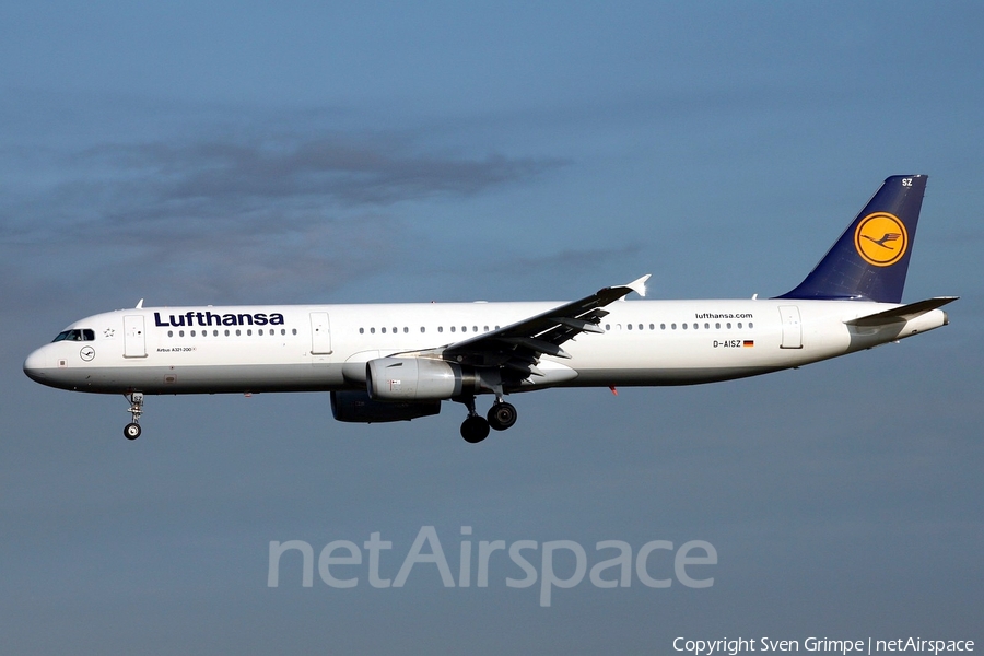 Lufthansa Airbus A321-231 (D-AISZ) | Photo 22687