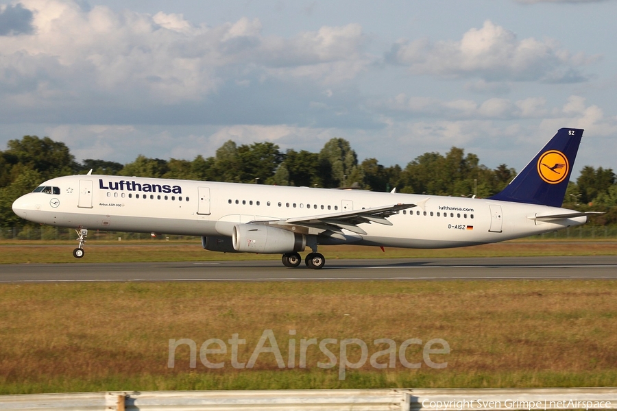 Lufthansa Airbus A321-231 (D-AISZ) | Photo 22994