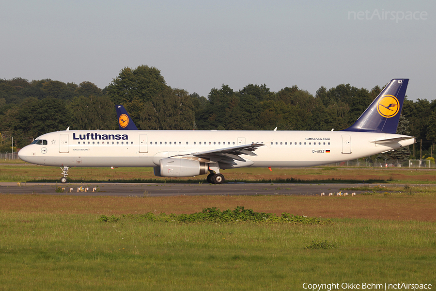 Lufthansa Airbus A321-231 (D-AISZ) | Photo 43016