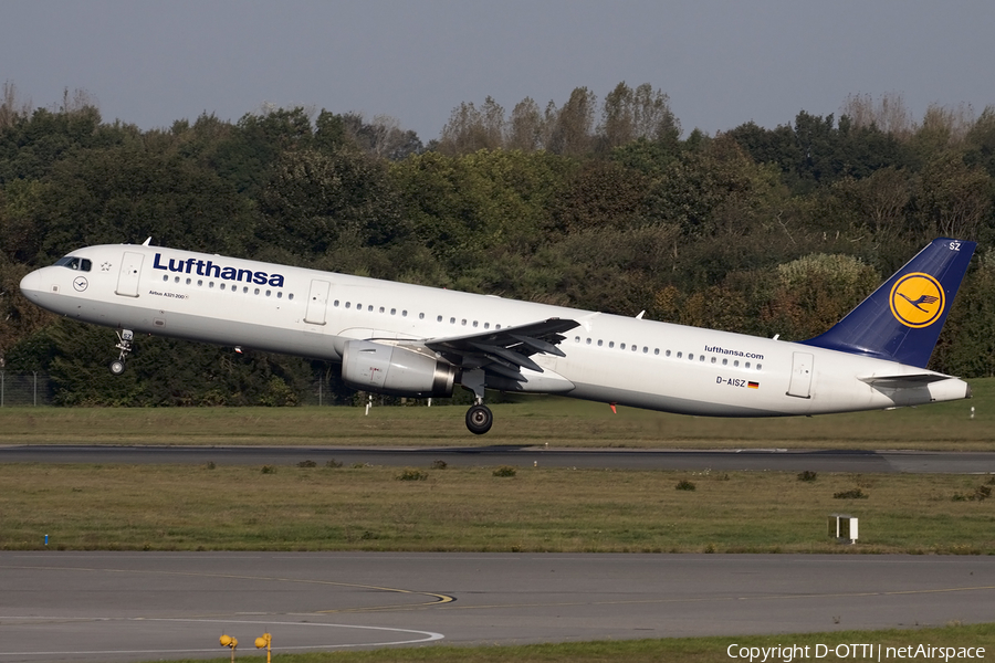 Lufthansa Airbus A321-231 (D-AISZ) | Photo 454838