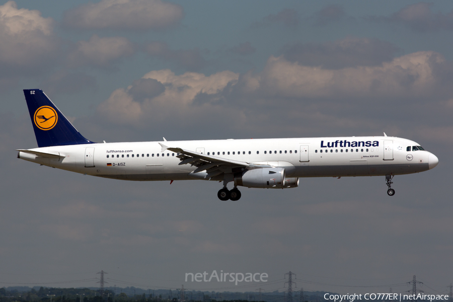 Lufthansa Airbus A321-231 (D-AISZ) | Photo 58508