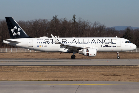 Lufthansa Airbus A320-214 (D-AIUA) at  Frankfurt am Main, Germany