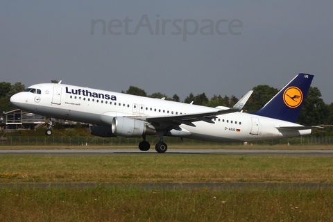 Lufthansa Airbus A320-214 (D-AIUG) at  Hamburg - Fuhlsbuettel (Helmut Schmidt), Germany