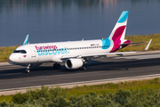 Eurowings Discover Airbus A320-214 (D-AIUQ) at  Corfu - International, Greece