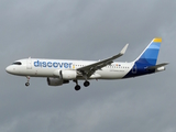 Discover Airlines Airbus A320-214 (D-AIUR) at  Frankfurt am Main, Germany