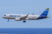 Discover Airlines Airbus A320-214 (D-AIUR) at  Gran Canaria, Spain