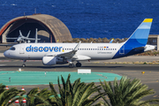 Discover Airlines Airbus A320-214 (D-AIUR) at  Gran Canaria, Spain