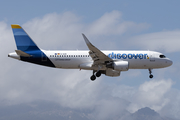 Discover Airlines Airbus A320-214 (D-AIUR) at  Tenerife Sur - Reina Sofia, Spain