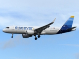 Discover Airlines Airbus A320-214 (D-AIUS) at  Frankfurt am Main, Germany