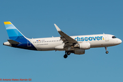 Discover Airlines Airbus A320-214 (D-AIUS) at  Gran Canaria, Spain