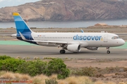 Discover Airlines Airbus A320-214 (D-AIUS) at  Gran Canaria, Spain