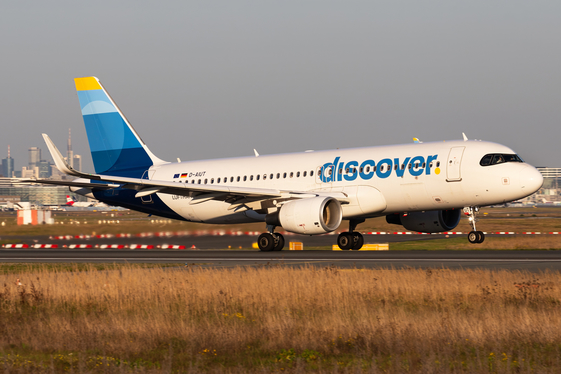 Discover Airlines Airbus A320-214 (D-AIUT) at  Frankfurt am Main, Germany