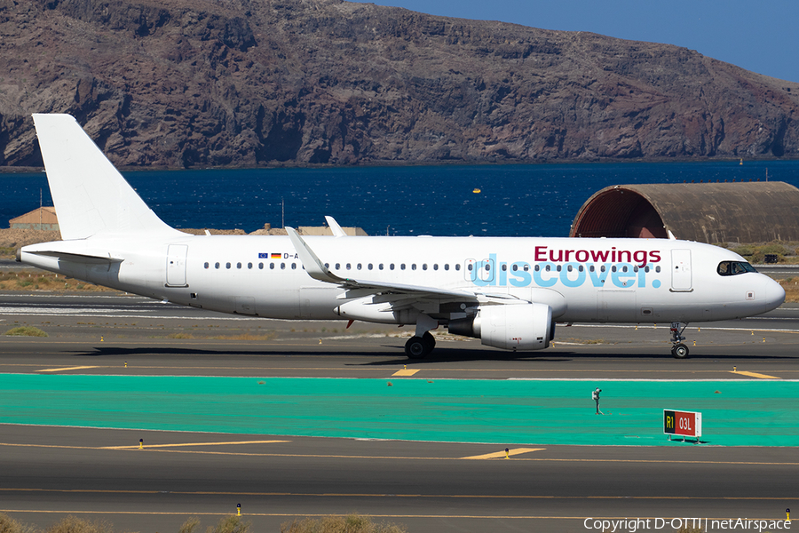 Eurowings Discover Airbus A320-214 (D-AIUT) | Photo 574250