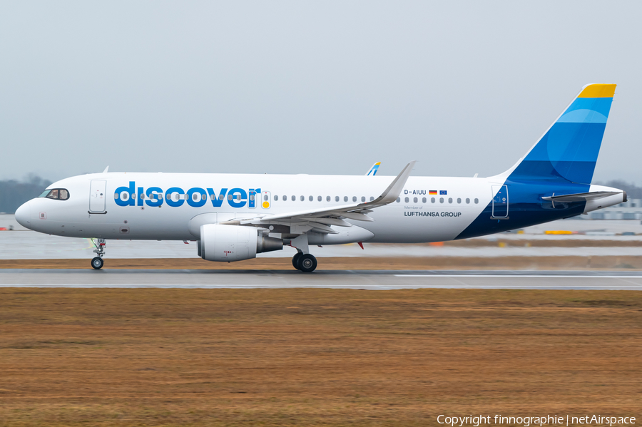 Discover Airlines Airbus A320-214 (D-AIUU) | Photo 611993