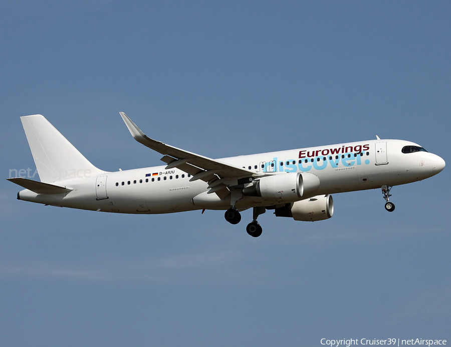 Eurowings Discover Airbus A320-214 (D-AIUU) | Photo 535630