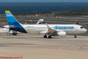 Eurowings Discover Airbus A320-214 (D-AIUU) at  Gran Canaria, Spain