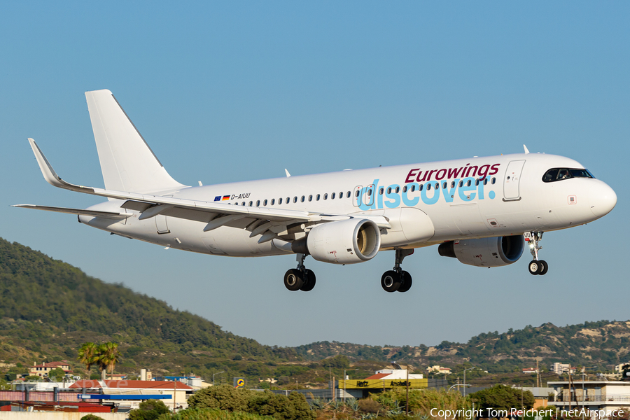 Eurowings Discover Airbus A320-214 (D-AIUU) | Photo 520490