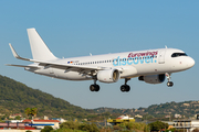 Eurowings Discover Airbus A320-214 (D-AIUU) at  Rhodes, Greece