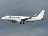 Discover Airlines Airbus A320-214 (D-AIUV) at  Frankfurt am Main, Germany