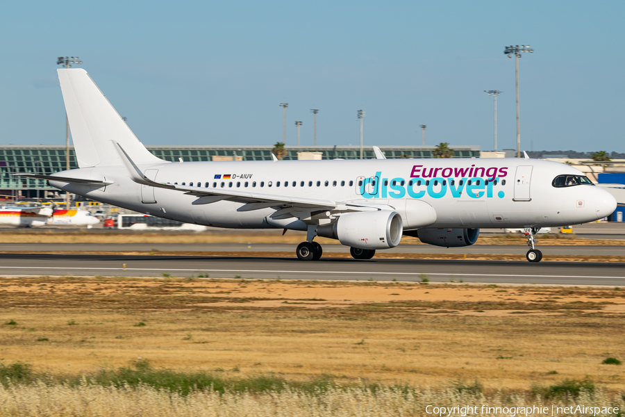 Eurowings Discover Airbus A320-214 (D-AIUV) | Photo 572608