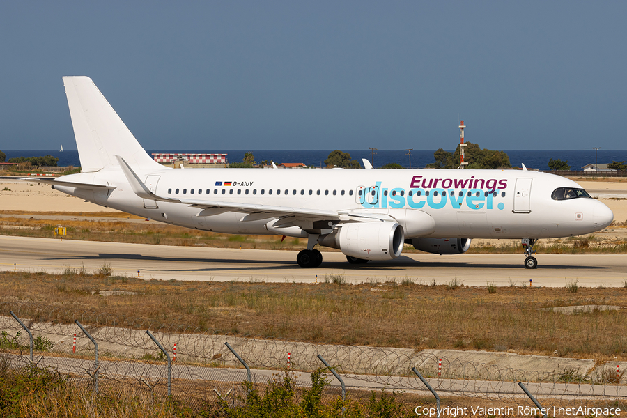 Eurowings Discover Airbus A320-214 (D-AIUV) | Photo 637580
