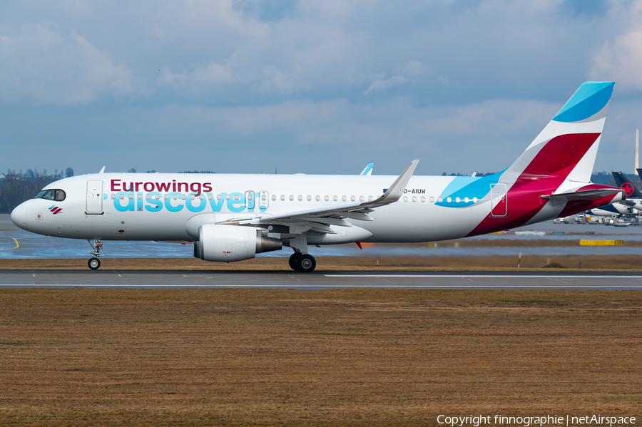 Eurowings Discover Airbus A320-214 (D-AIUW) | Photo 612006