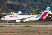 Eurowings Discover Airbus A320-214 (D-AIUW) at  Rhodes, Greece