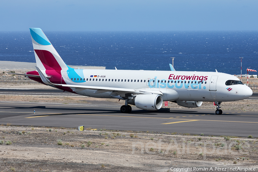 Eurowings Discover Airbus A320-214 (D-AIUW) | Photo 513249