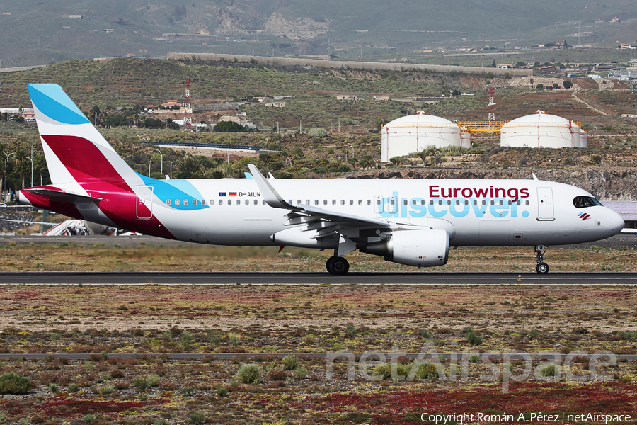 Eurowings Discover Airbus A320-214 (D-AIUW) | Photo 553307