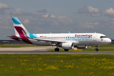 Eurowings Discover Airbus A320-214 (D-AIUX) at  Frankfurt am Main, Germany
