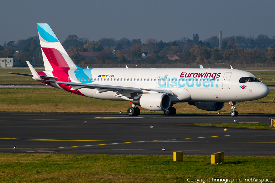 Eurowings Discover Airbus A320-214 (D-AIUY) | Photo 480339