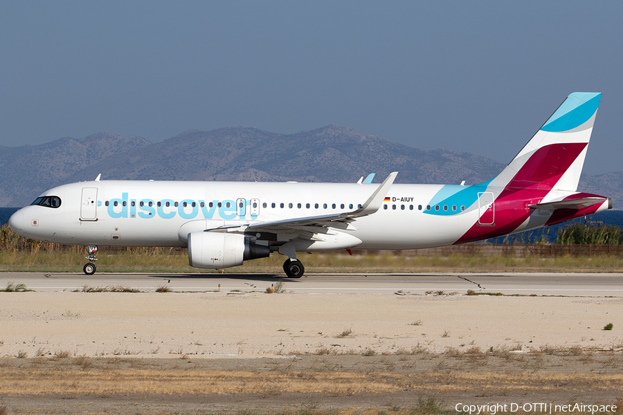 Eurowings Discover Airbus A320-214 (D-AIUY) | Photo 598286