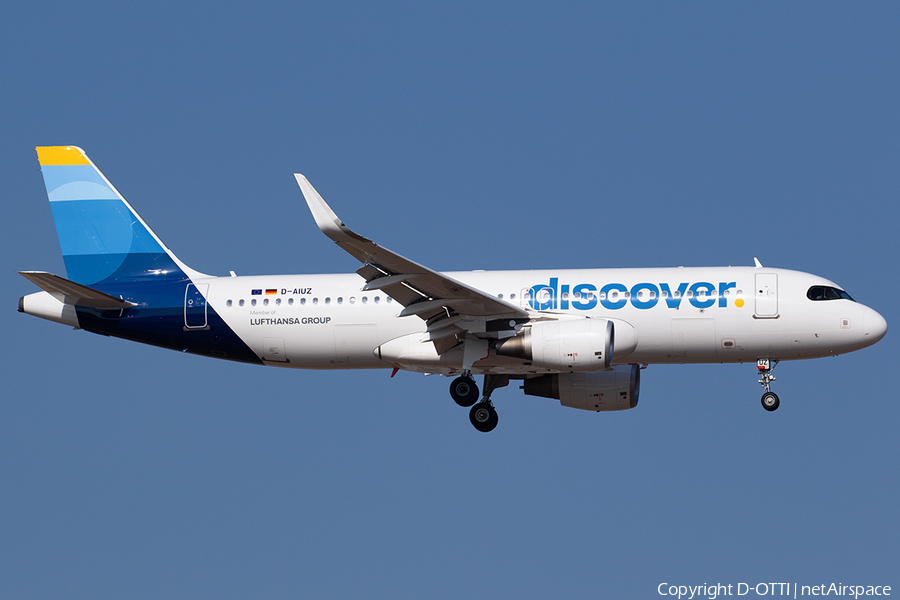 Discover Airlines Airbus A320-214 (D-AIUZ) | Photo 641198