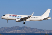 Eurowings Discover Airbus A320-214 (D-AIUZ) at  Rhodes, Greece