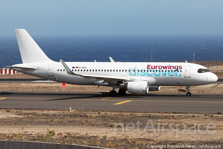 Eurowings Discover Airbus A320-214 (D-AIUZ) | Photo 521959