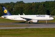 Lufthansa Airbus A320-214 (D-AIUZ) at  Hamburg - Fuhlsbuettel (Helmut Schmidt), Germany