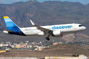 Discover Airlines Airbus A320-214 (D-AIWC) at  Gran Canaria, Spain