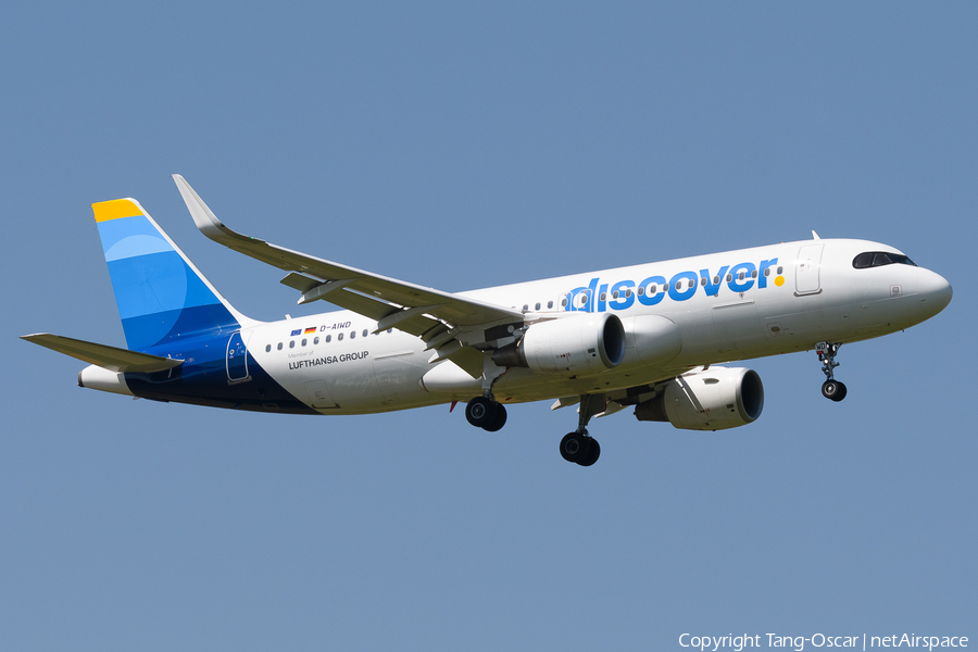 Discover Airlines Airbus A320-214 (D-AIWD) | Photo 634051