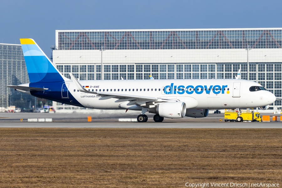 Discover Airlines Airbus A320-214 (D-AIWE) | Photo 669340