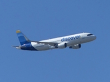 Discover Airlines Airbus A320-214 (D-AIWG) at  Maastricht-Aachen, Netherlands