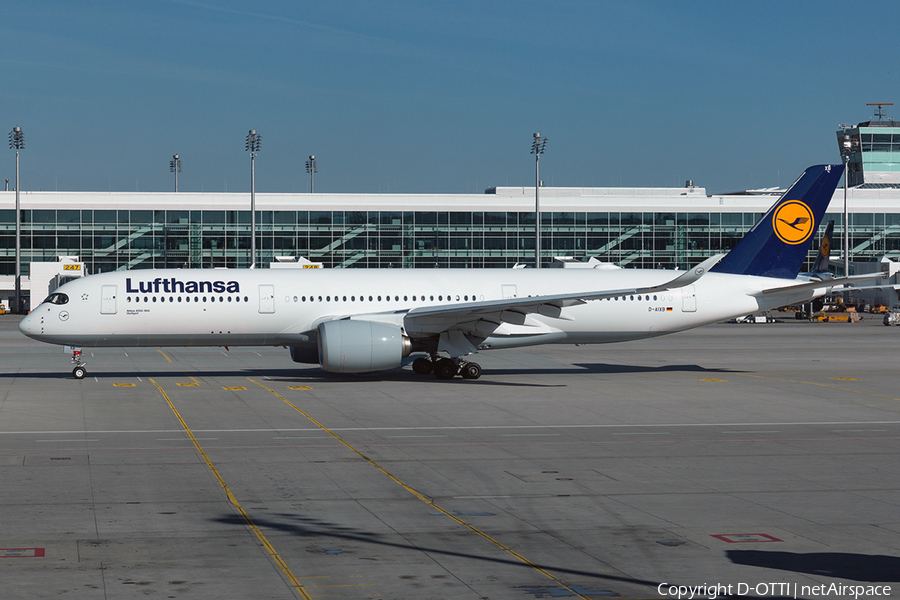 Lufthansa Airbus A350-941 (D-AIXB) | Photo 154074