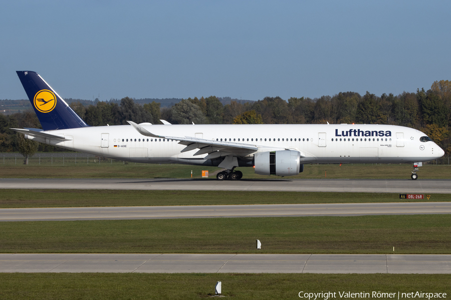 Lufthansa Airbus A350-941 (D-AIXE) | Photo 538857