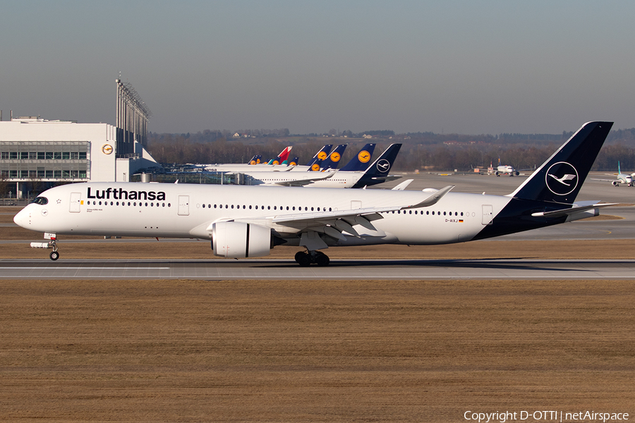 Lufthansa Airbus A350-941 (D-AIXJ) | Photo 295984