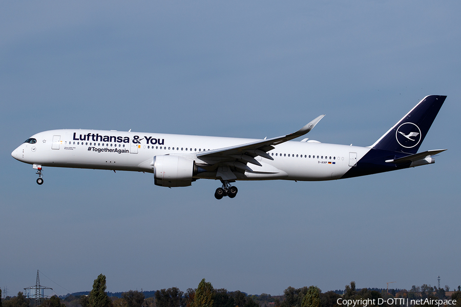 Lufthansa Airbus A350-941 (D-AIXP) | Photo 483997