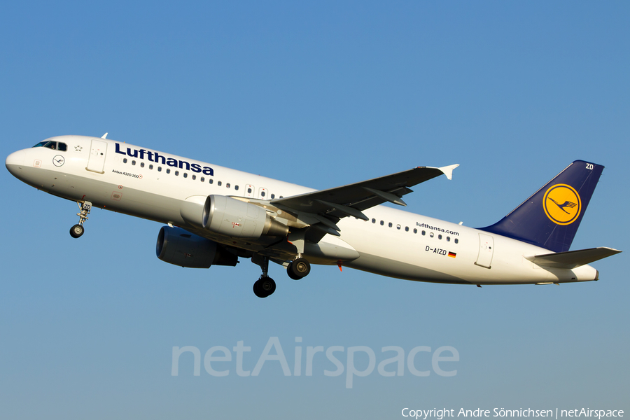 Lufthansa Airbus A320-214 (D-AIZD) | Photo 43702