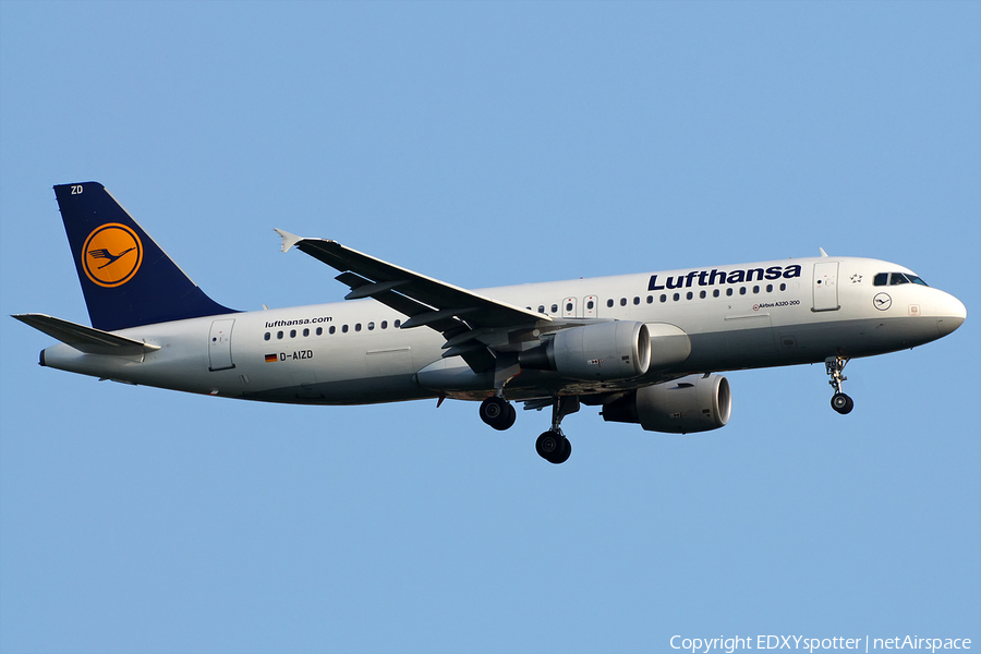 Lufthansa Airbus A320-214 (D-AIZD) | Photo 276120