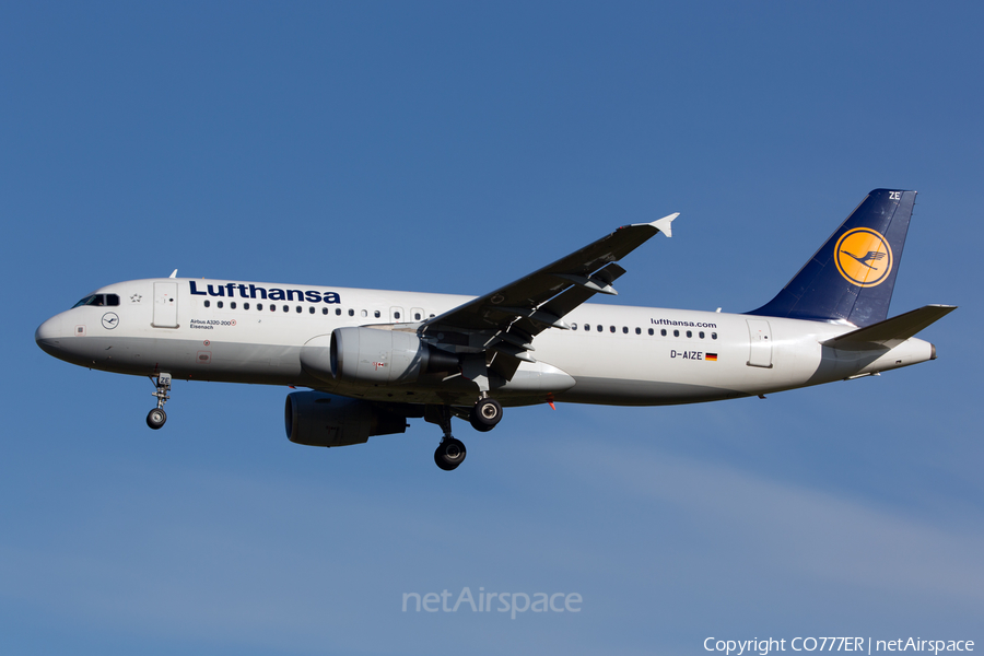 Lufthansa Airbus A320-214 (D-AIZE) | Photo 55587