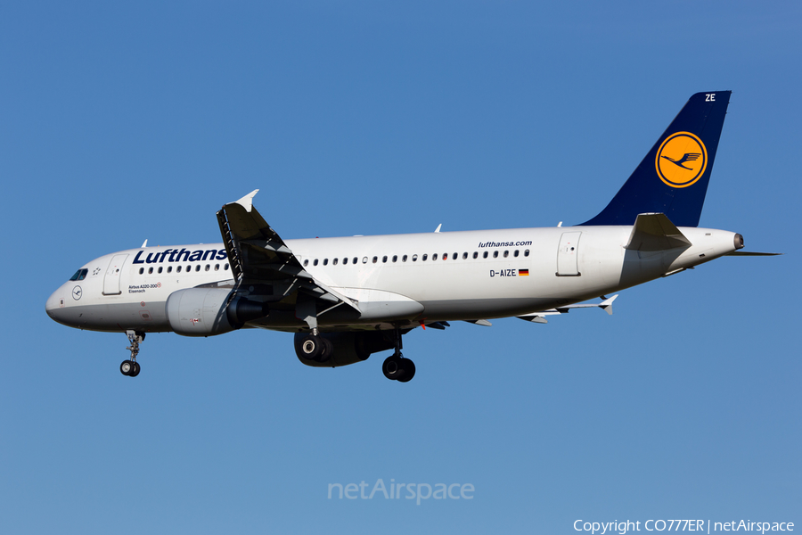Lufthansa Airbus A320-214 (D-AIZE) | Photo 55588