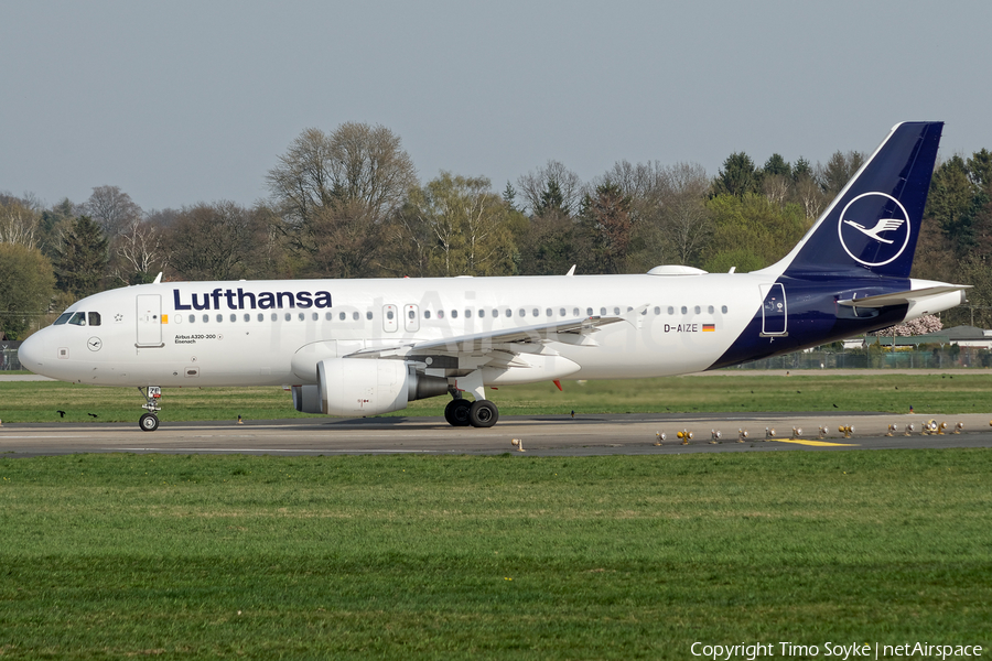 Lufthansa Airbus A320-214 (D-AIZE) | Photo 311744